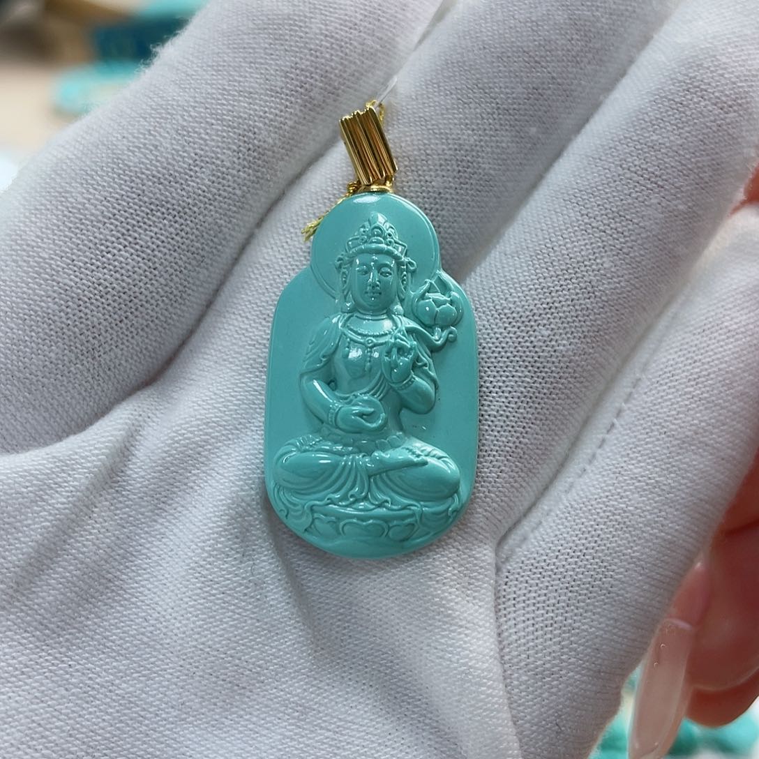 绿松石珠宝奇石未镶嵌