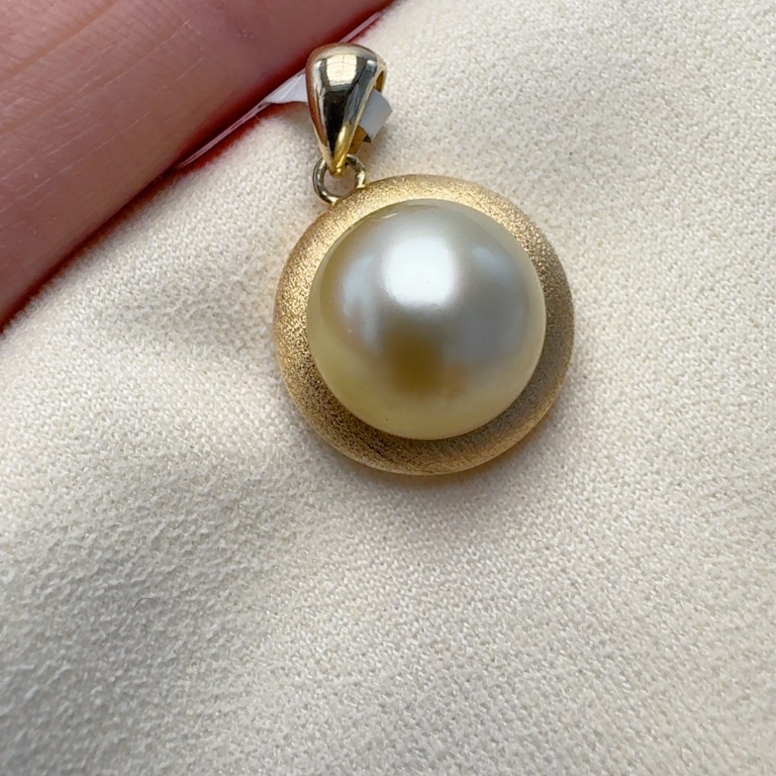 颈饰海水珍珠银S925镶嵌@@jd251