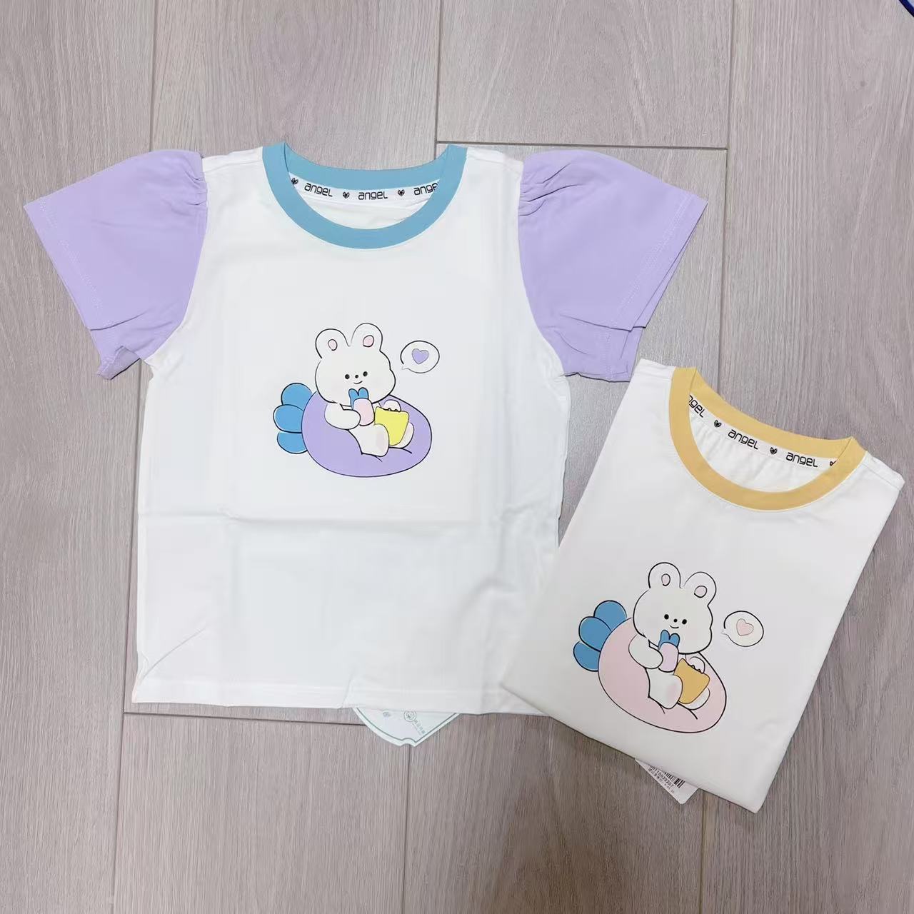 儿童夏季圆领短袖T恤 90011