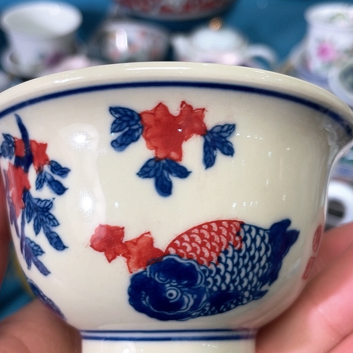 景德镇陶瓷主人杯144455