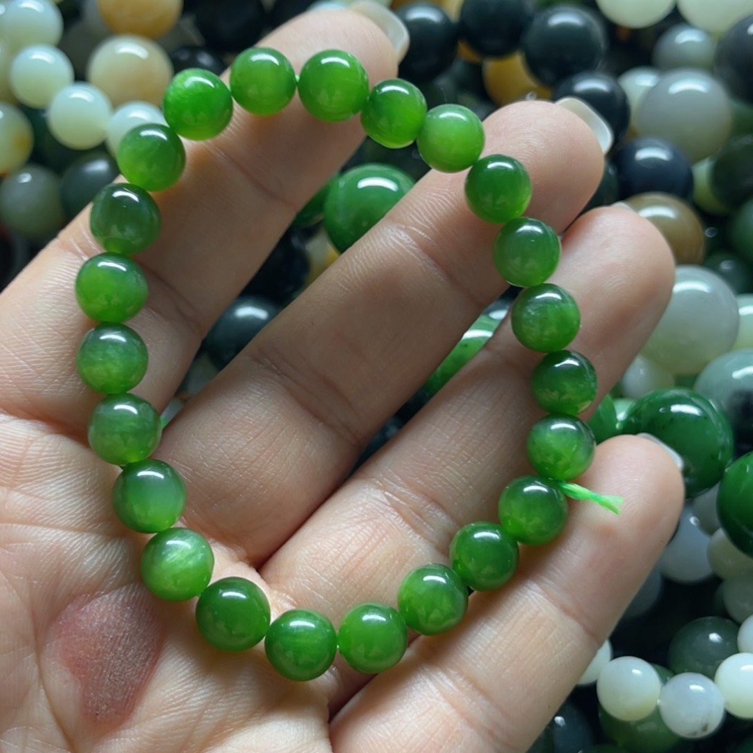 和田玉手链未镶嵌