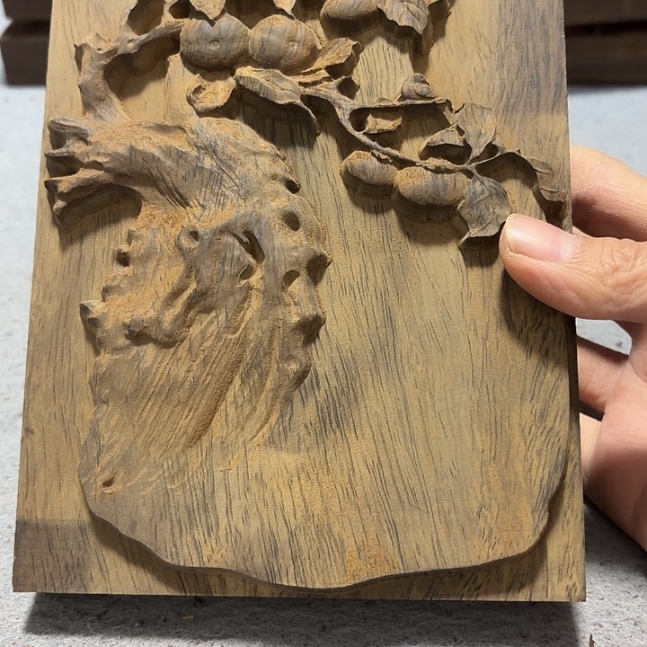 f***h风车木（黑檀木）瑕疵底座