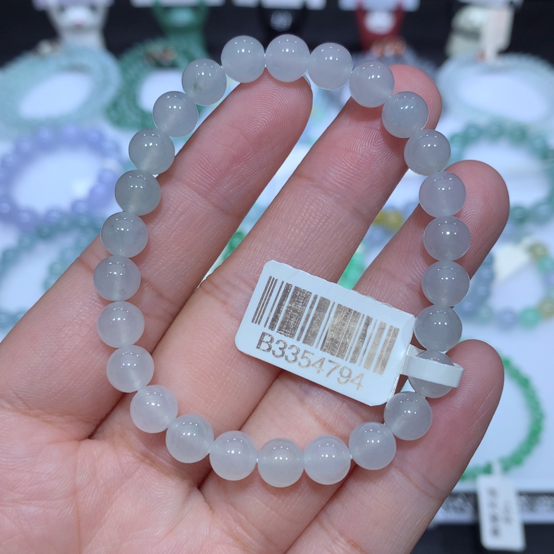 翡翠未镶嵌手串天然