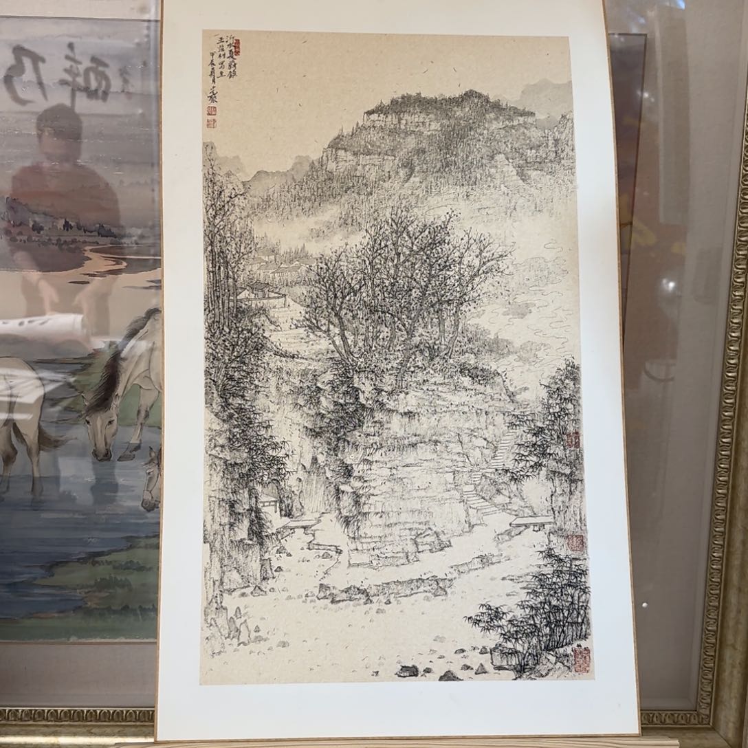 国画徐光聚 竖幅风景