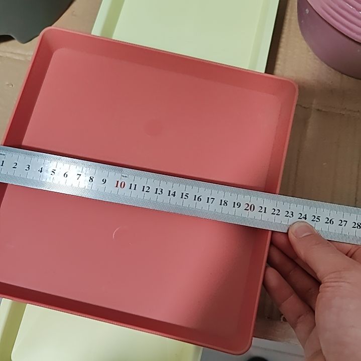 颜色随机 22 口径三个方托盘