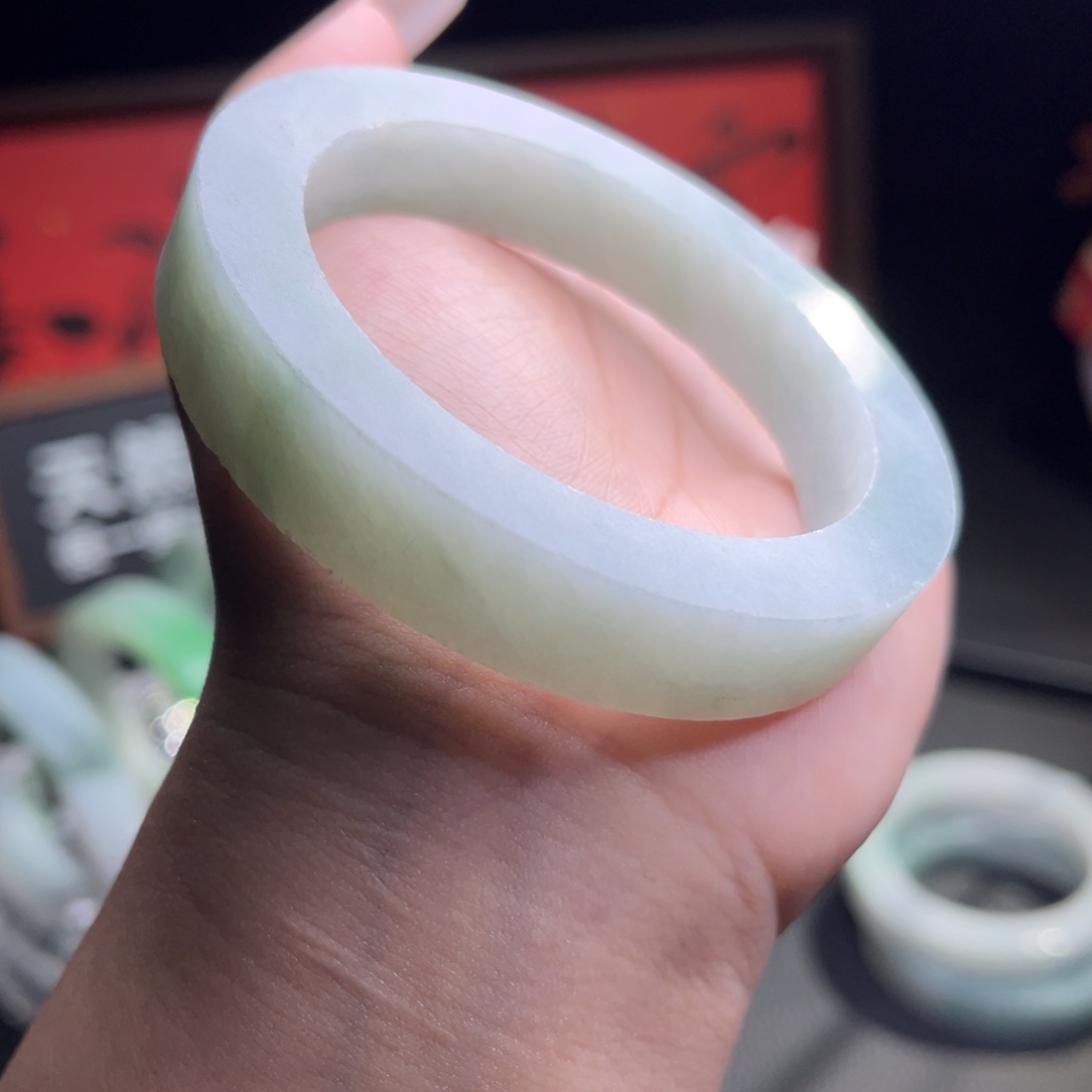 定制翡翠未镶嵌不退不换54-58