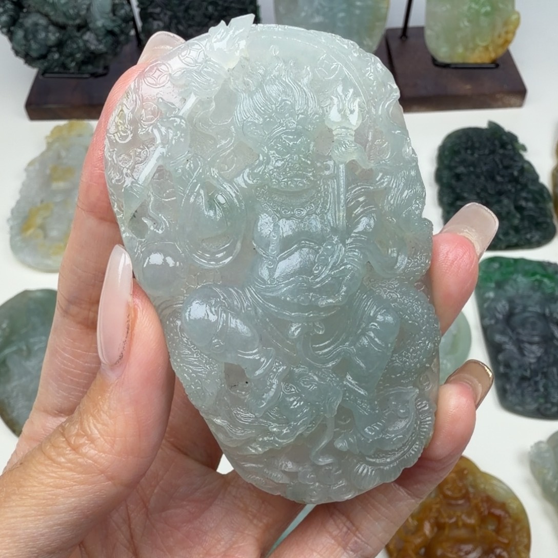 定制翡翠未镶嵌大黑天