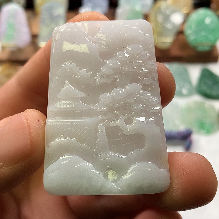翡翠吊坠(不含链)未镶嵌