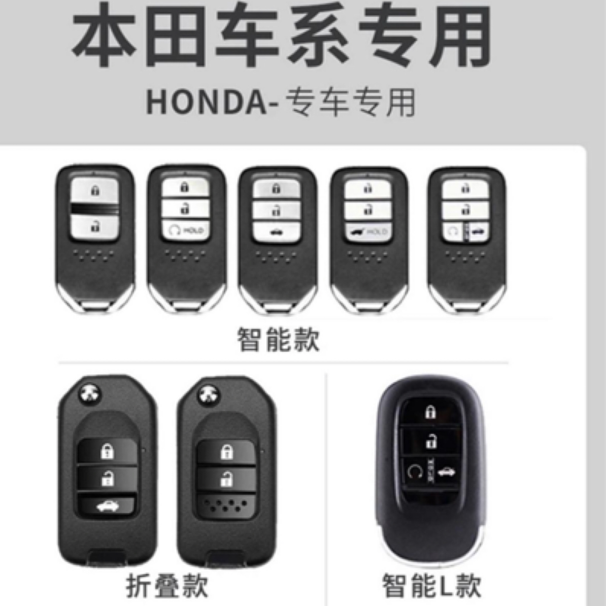 本田车型的汽车钥匙车型请备注