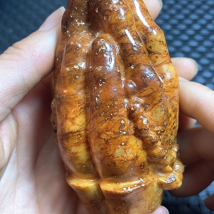 紫金钵盂菩提吊坠