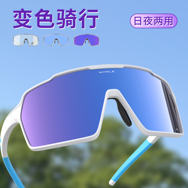 鲸鱼R7【全框】变色骑行近视眼镜防风护目镜太阳镜登山骑手眼镜