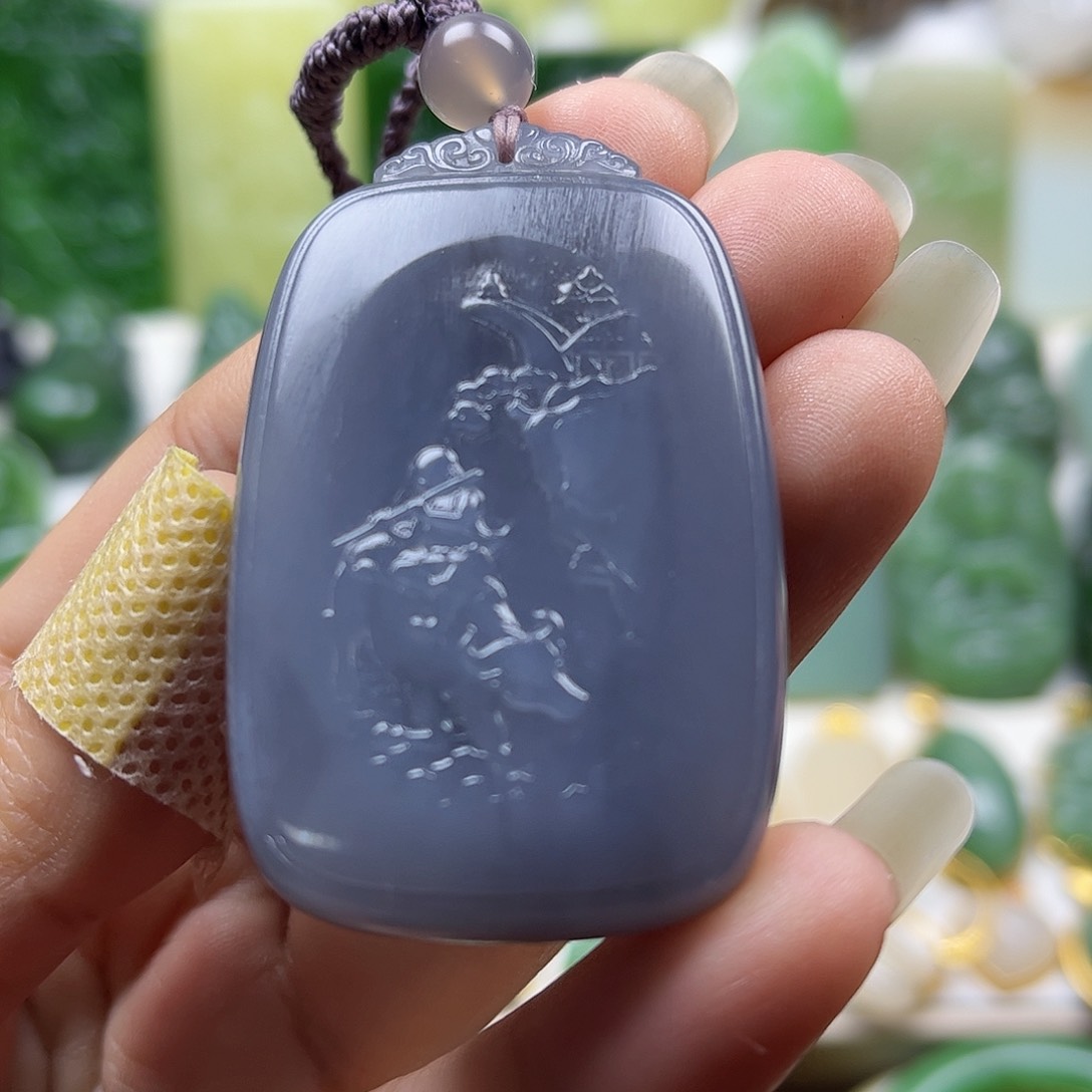 和田玉吊坠未镶嵌