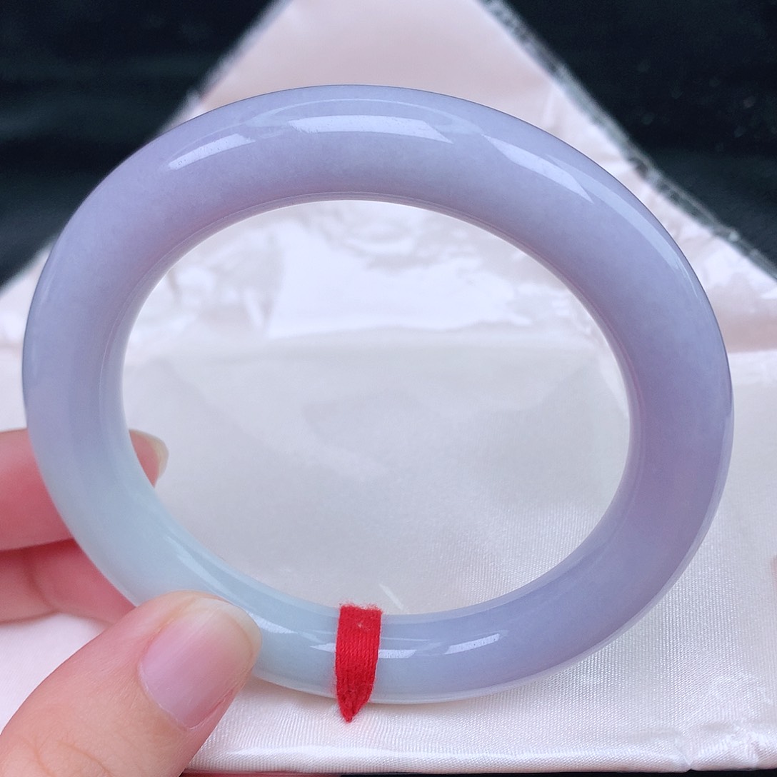 未镶嵌手镯（圆镯）翡翠卷*天然