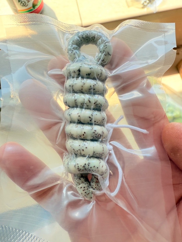 【高性价比】星月菩提石玉料大留白7mm直切大肠