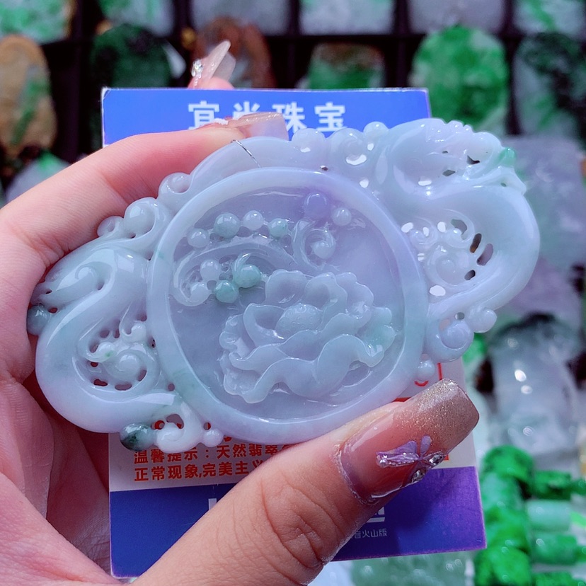【闪购商品】翡翠颈饰未镶嵌挂件