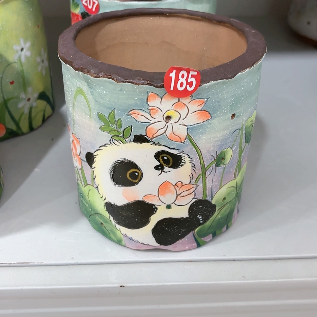 紫砂花盆芒**子手工花盆默认微瑕