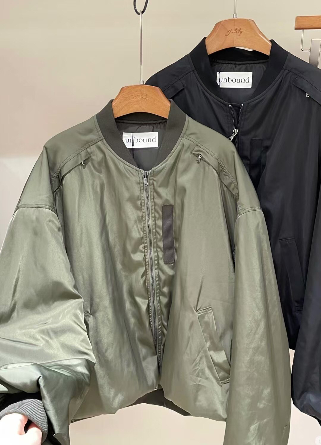 螺纹下摆短款棉衣棉服春秋休闲工装短外套春季宽松时尚立领
