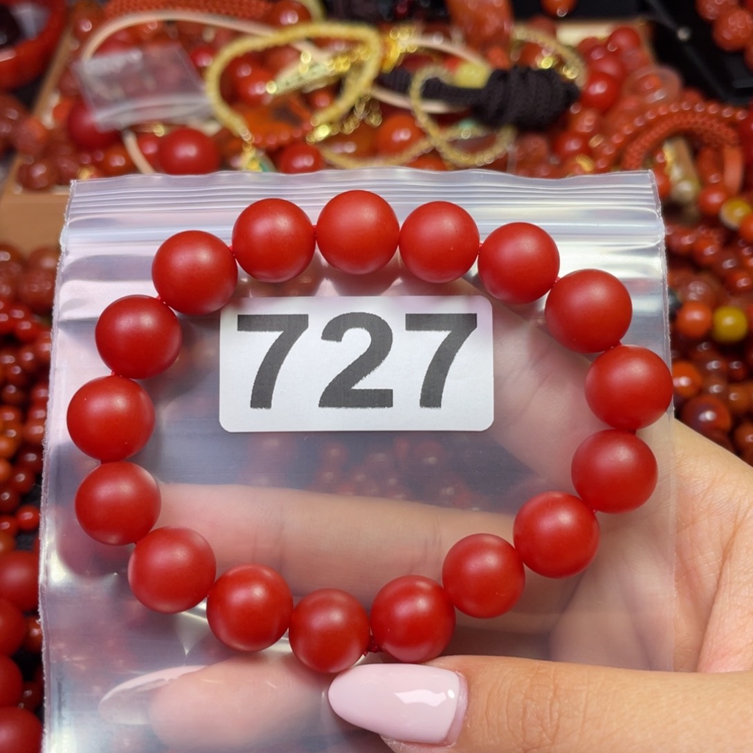 南红玛瑙手链未镶嵌多*