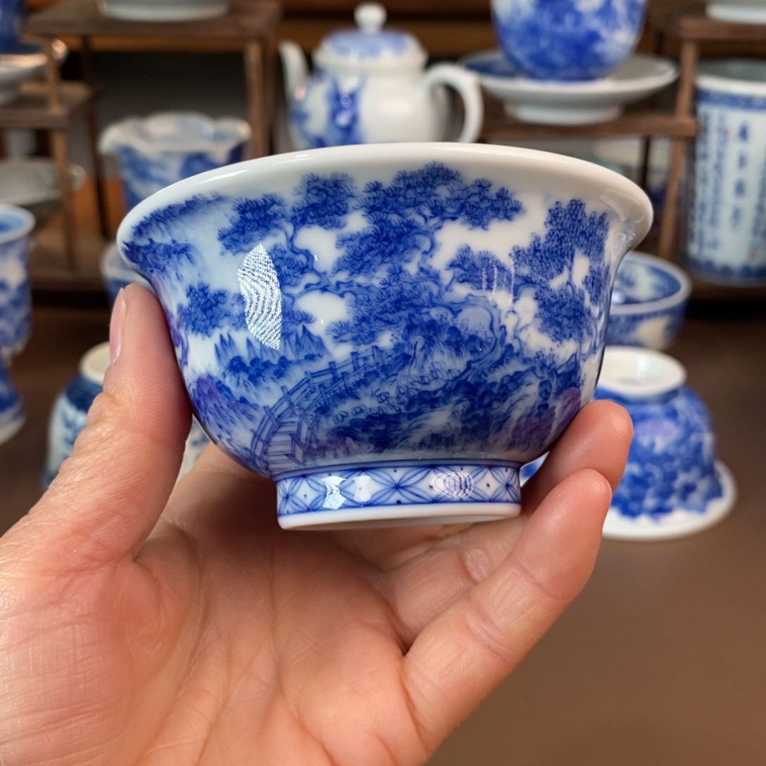杯景德镇陶瓷手工手绘