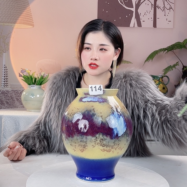 摆件微瑕114 景德镇陶瓷艺术精品