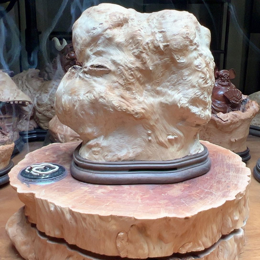 荔枝木a*瑟荔枝木随型香炉