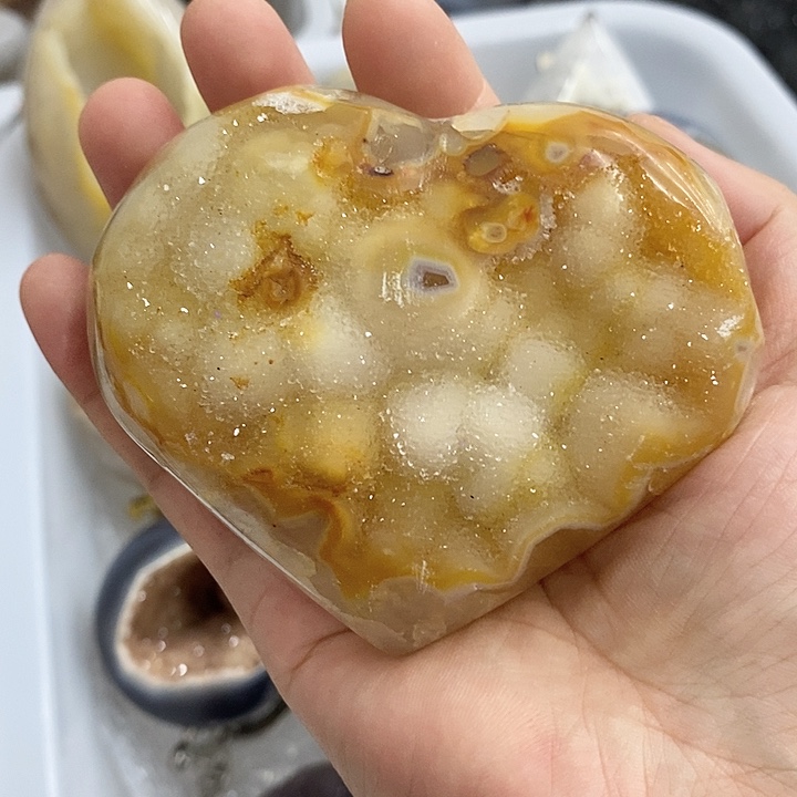 紫晶珠宝半成品未镶嵌