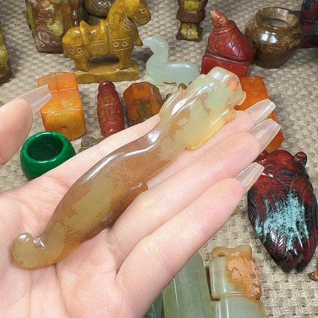 白玉菩提吊坠挂件