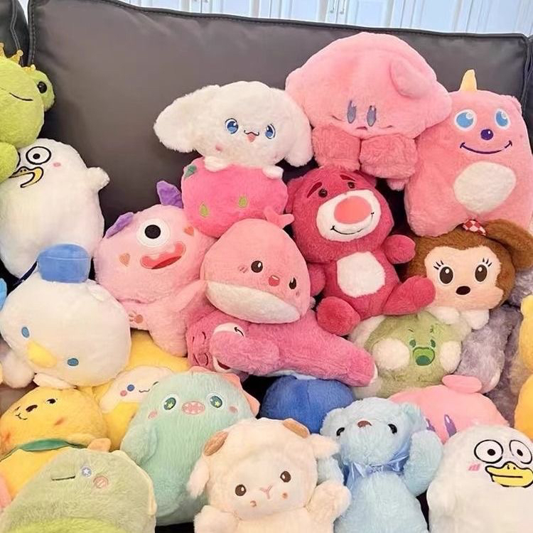 【直播间选款】毛绒玩偶钥匙扣摆件挂件默认微瑕/no退no换/介意勿拍