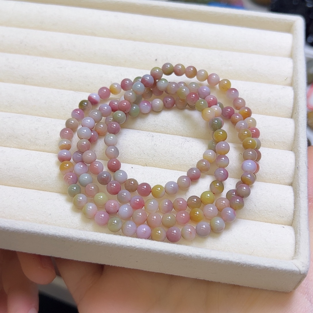 玛瑙/玉髓未镶嵌定制手串