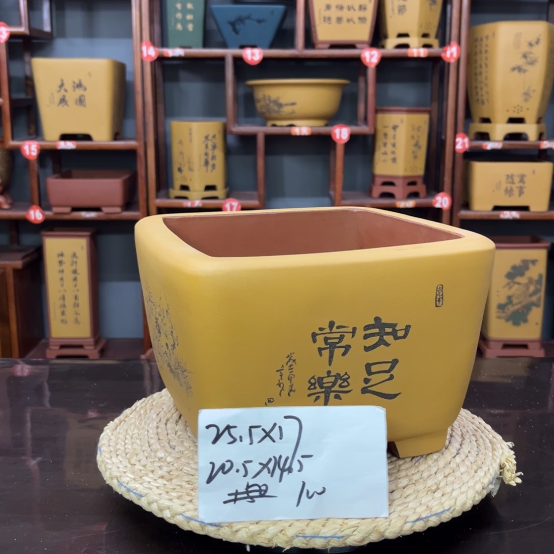 紫砂花盆紫砂花盆