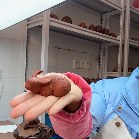 紫砂牛茶宠茶宠茶宠