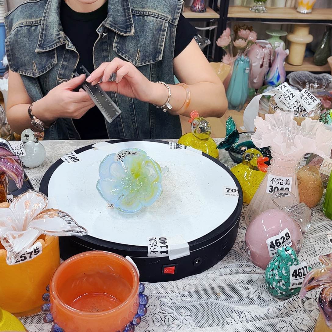 花头3512 瑕 家悦琉璃工艺品