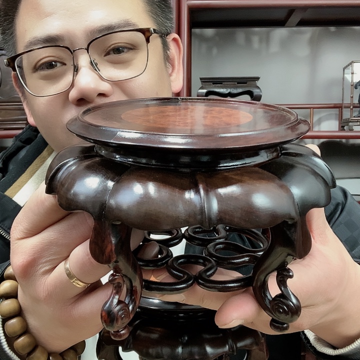 紫砂工艺品曾*哥工艺品底座