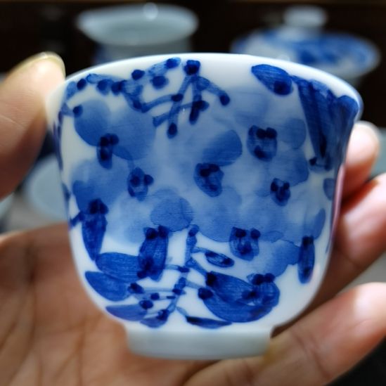 杯张学鸿老师青花