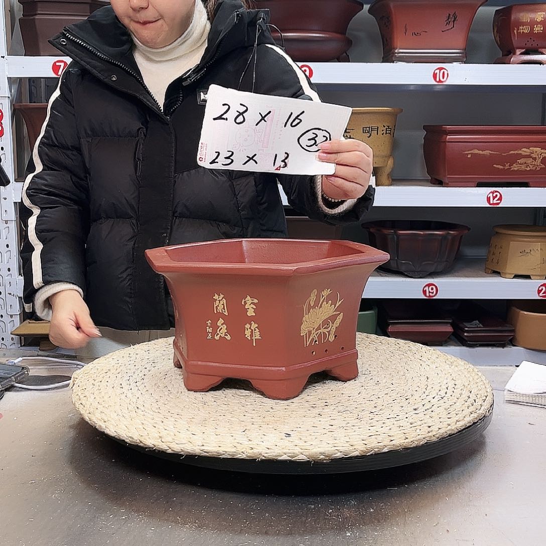 花盆紫砂紫砂花盆