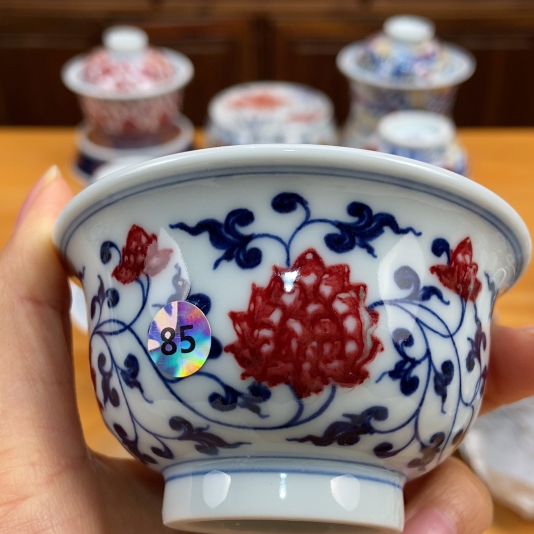 手绘现代茶具非古董咖*