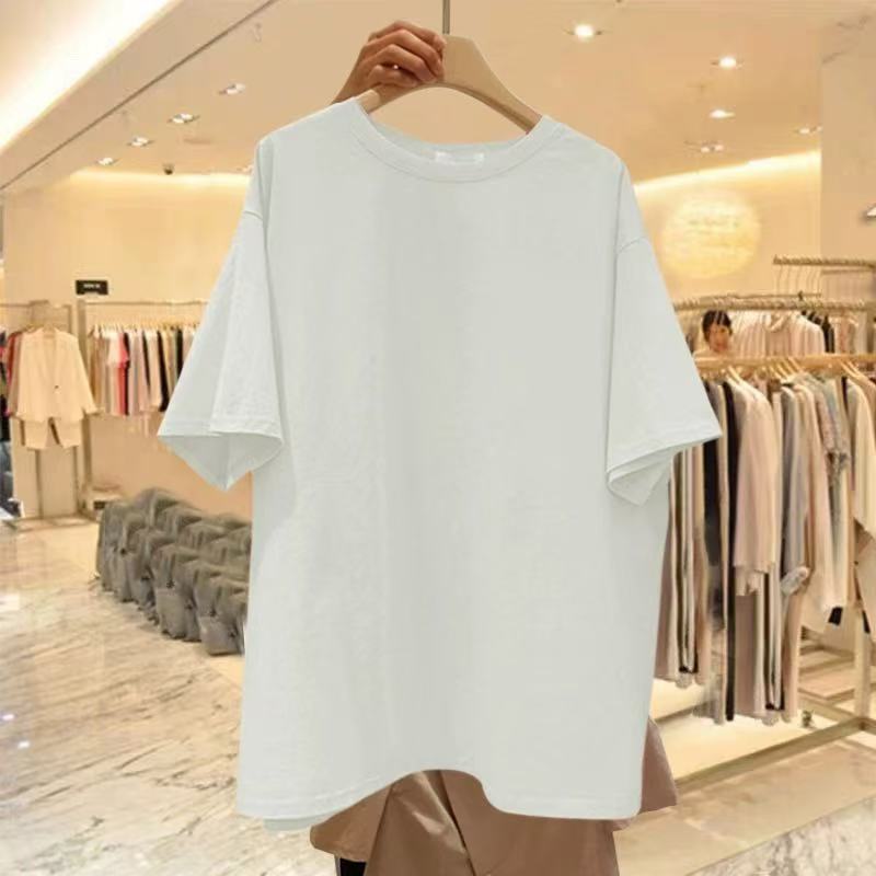 潮流时尚休闲圆领宽松短袖-001