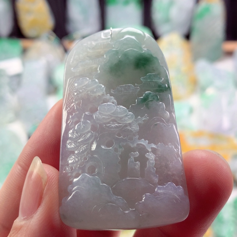 【闪购商品】翡翠吊坠(不含链)未镶嵌