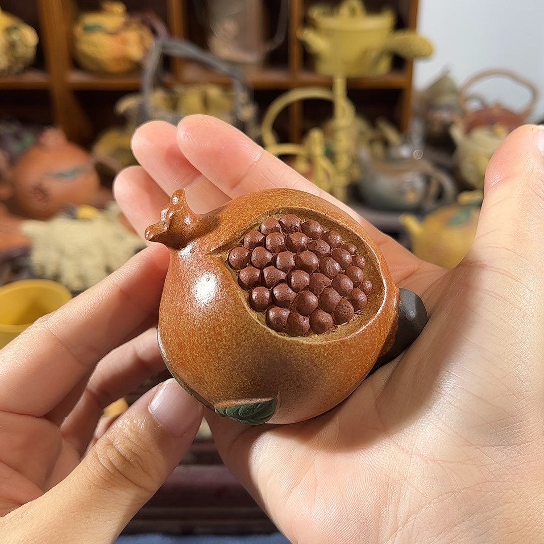 紫砂茶宠紫砂石榴