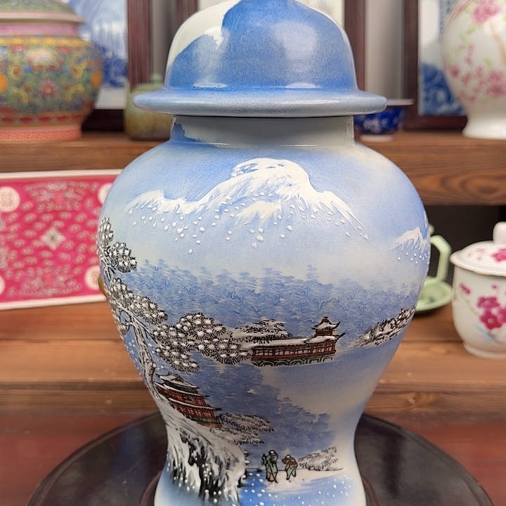 摆件陶景德镇陶瓷摆件001