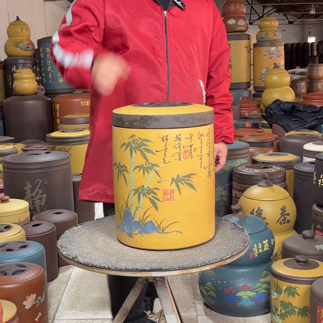 紫砂茶叶罐茶叶罐