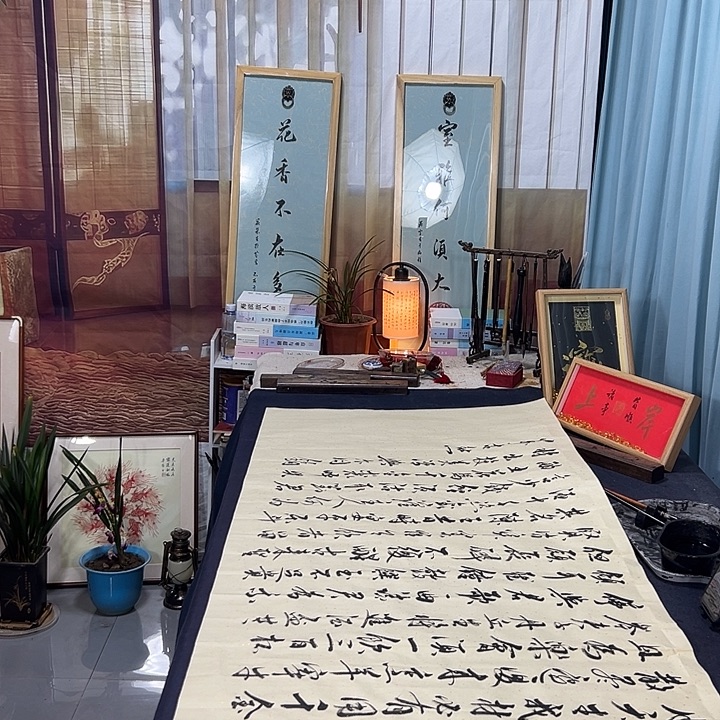 书法将进酒六尺宣纸