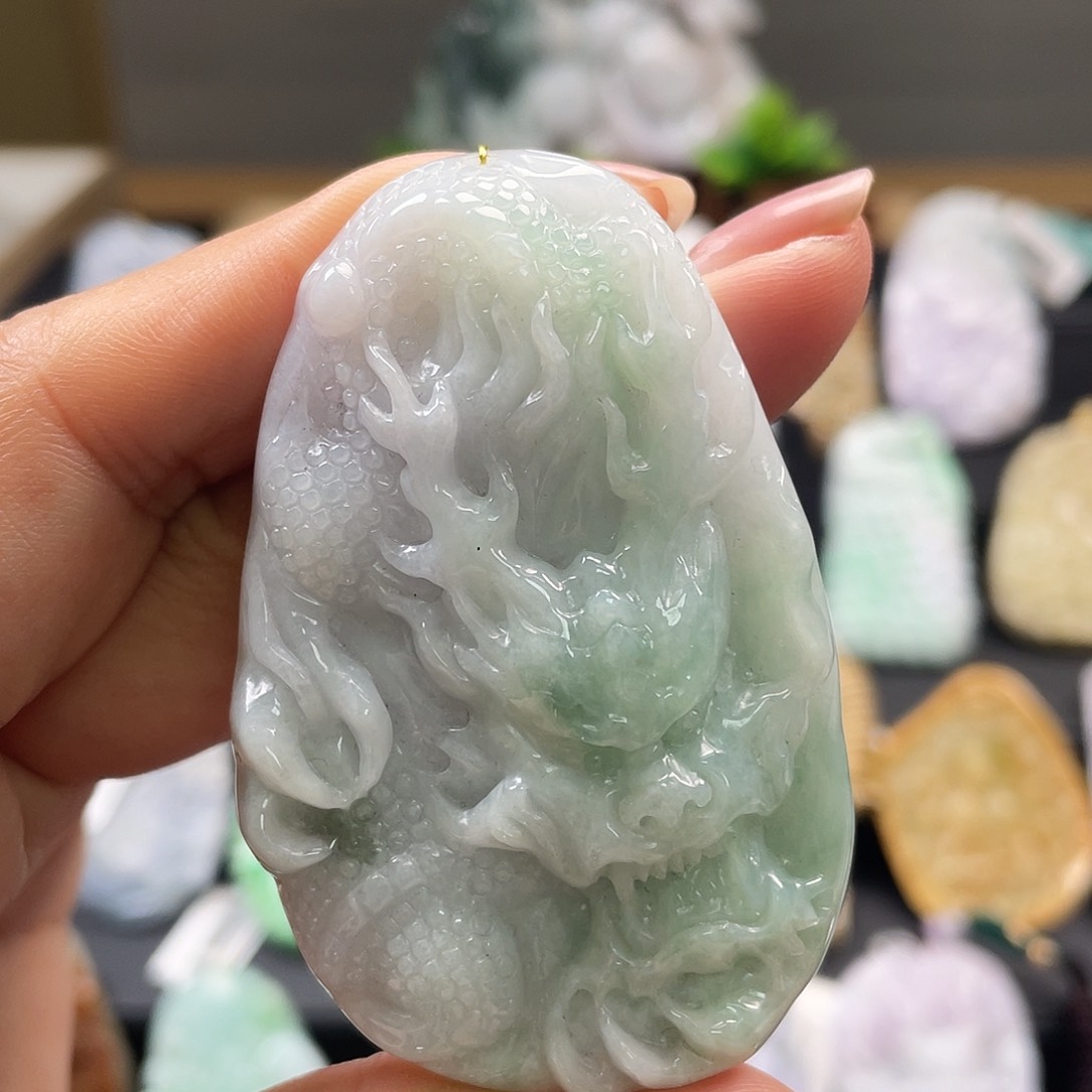 翡翠吊坠(不含链)未镶嵌