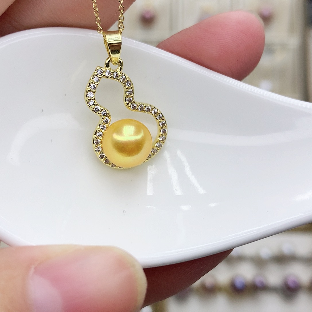 淡水珍珠颈饰合金