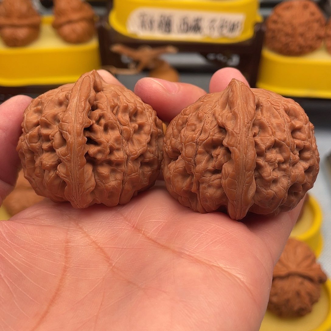 吊坠文玩核桃無*水龙纹