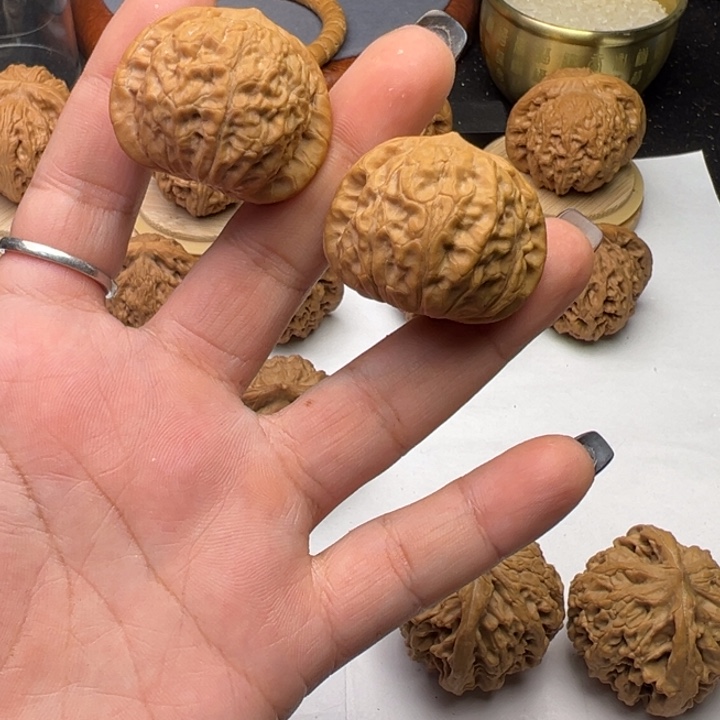 文玩核桃把件静34全品战甲