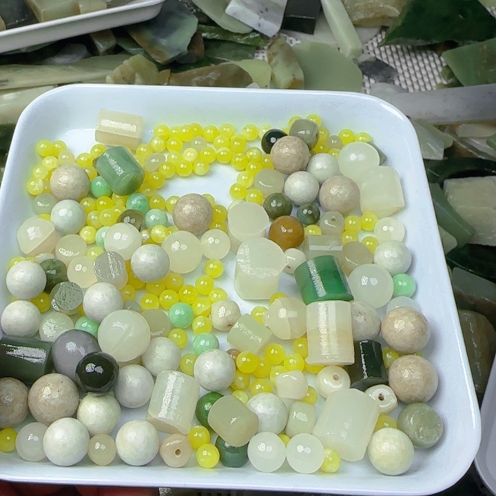 未镶嵌和田玉珠宝半成品