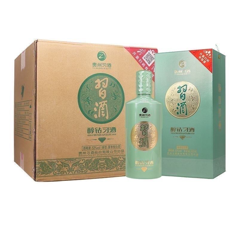 习酒24年醇钻500ml×6瓶 酱香型白酒53度