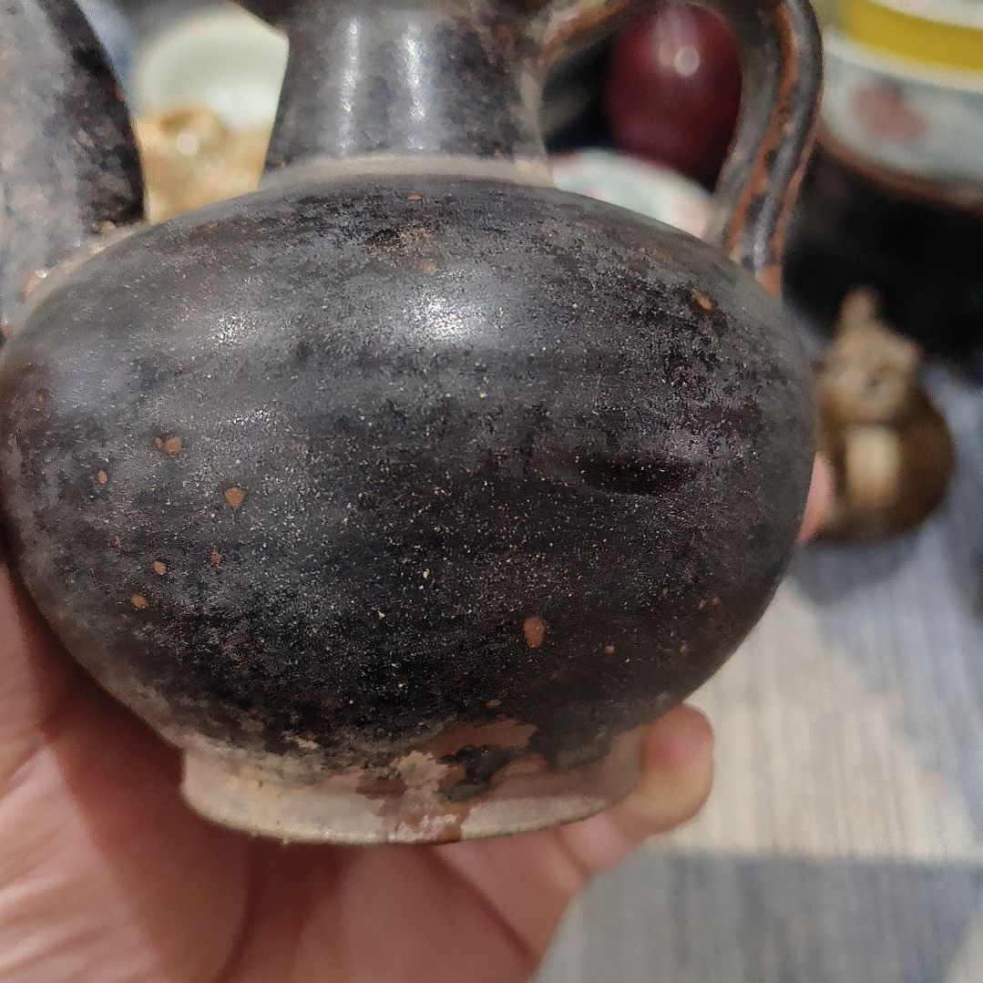 用****0一件精美黑袖执壶全品