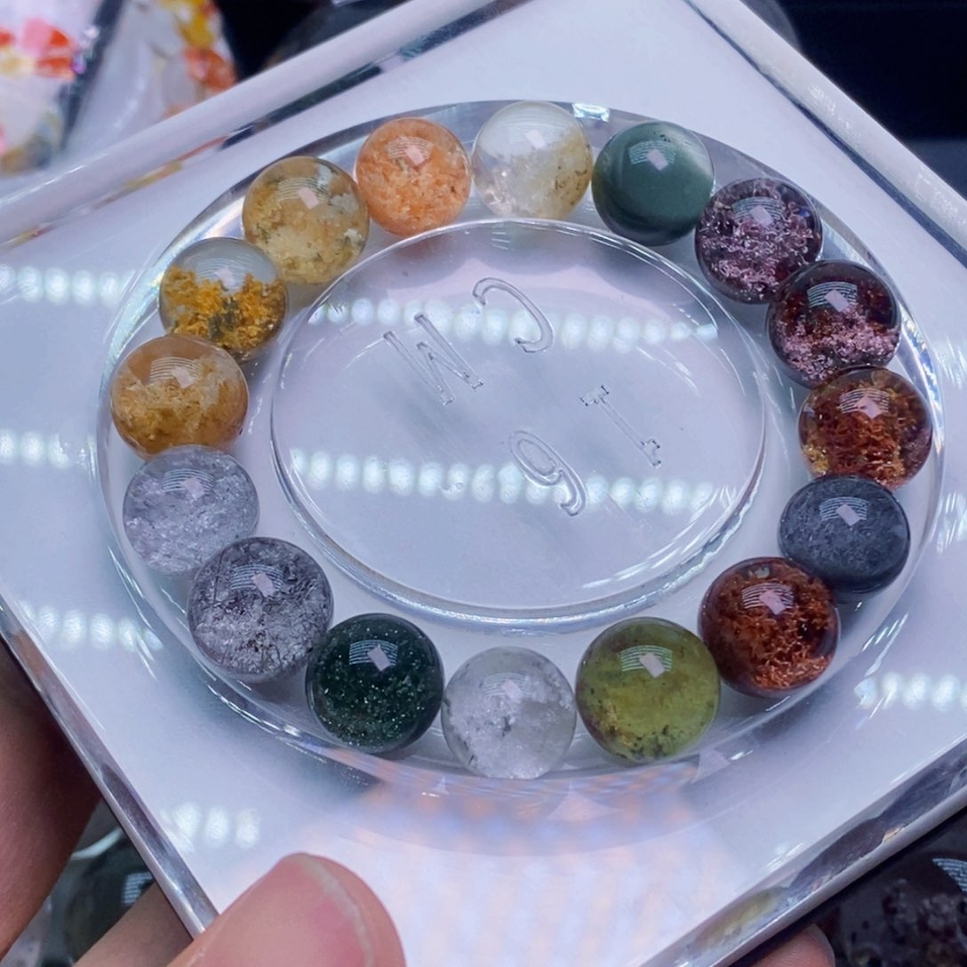 水晶颈饰未镶嵌旖*?圆球